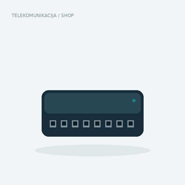 [SHOP-DEMO-SWITCH] Gigabitni svič — 8 portova